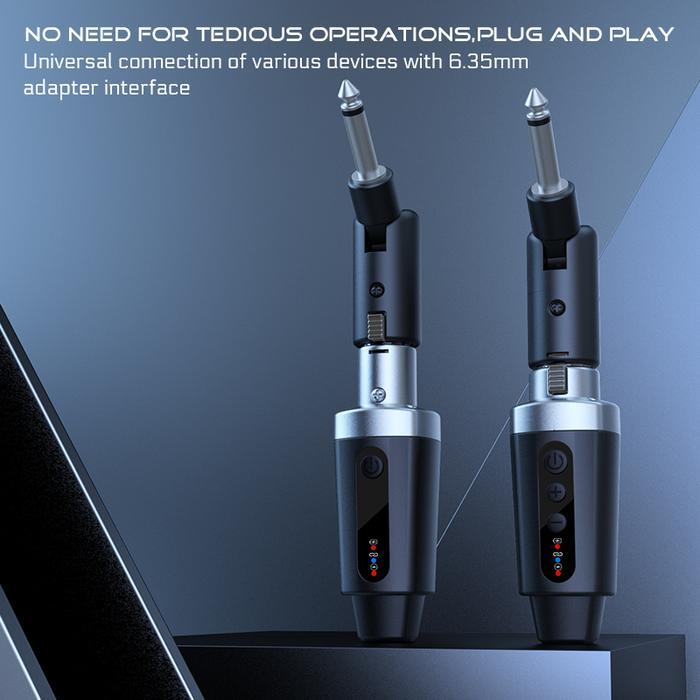 XLR WIRELESS MIC SYSTEM FOR DYNAMIC MICROPHONE 2.4G