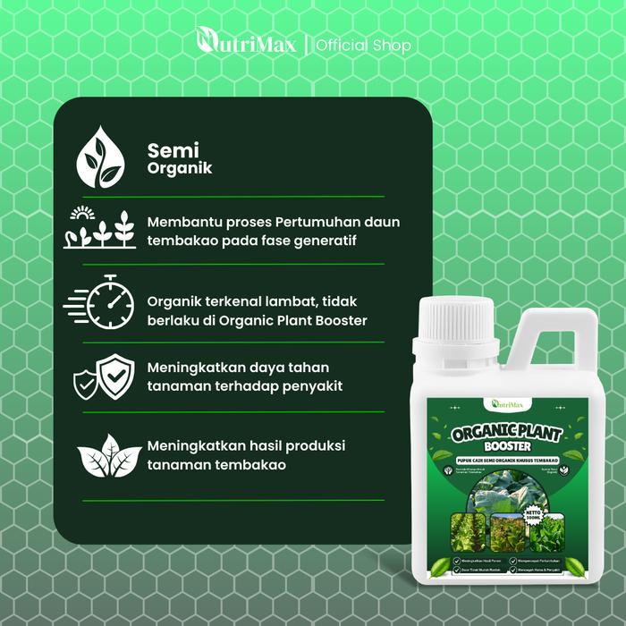 Mrono_Mrene Organic Plant Booster Tembakao 500 Ml - Pupuk Organik Cair Dan Zpt Khusus Tembakao -