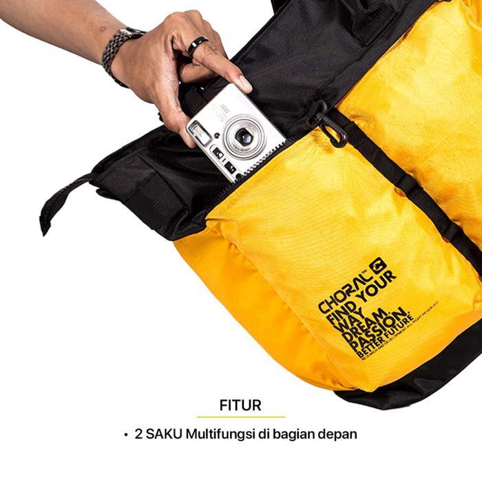 jbbe- Choral Valenz Totebag Slingbag Handle Koper Tas Pria Wanita