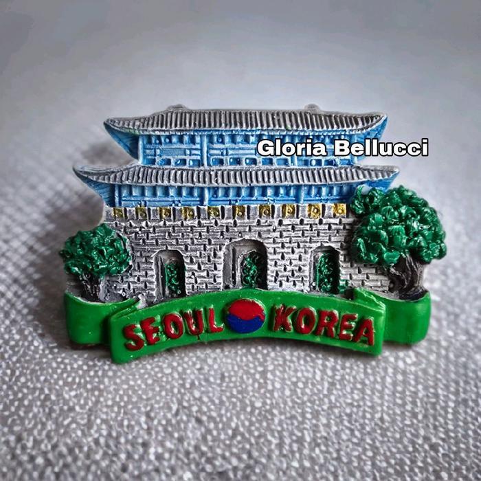 souvenir korea changdeok magnet kulkas seoul korea selatan hanbok