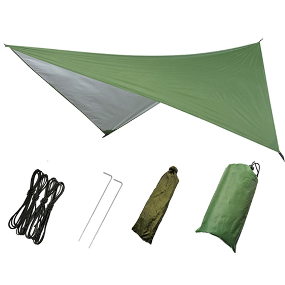 Tourist Awning Canopy Waterproof Portable Camping Tent Tarp Shelter