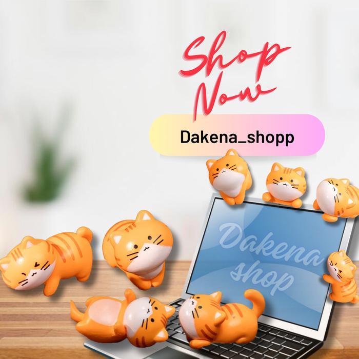 DAKENA - ORNAMEN MINIATUR 8 MOTIF MULTI KUCING / CAT / HIASAN HIPPERS HP/ HIPPERS PHONE/ DASHBOARD