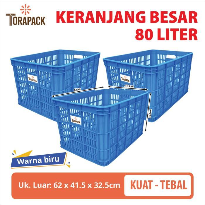 SET 3 PCS KERANJANG INDUSTRI MURAH BERKUALITAS /KRAT BESAR/ KERANJANG KRAT PIRING MANGKOK /