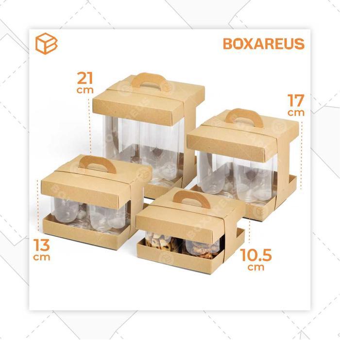 Kotak Box Kue Kering Packaging Jar Toples Kemasan Cookies TJ186186