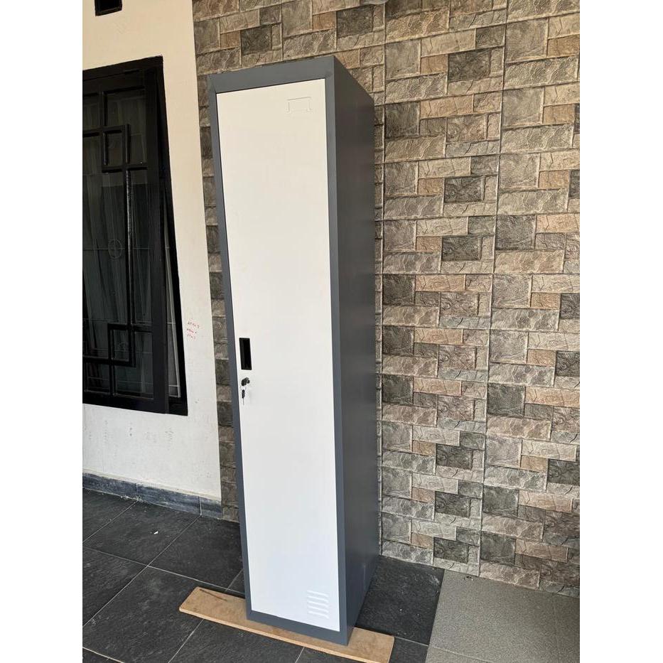 Locker Besi 1 Pintu / Lemari Pakaian Besi 1 Pintu / Lemari Baju Gantung / Lemari Cabinet L 01