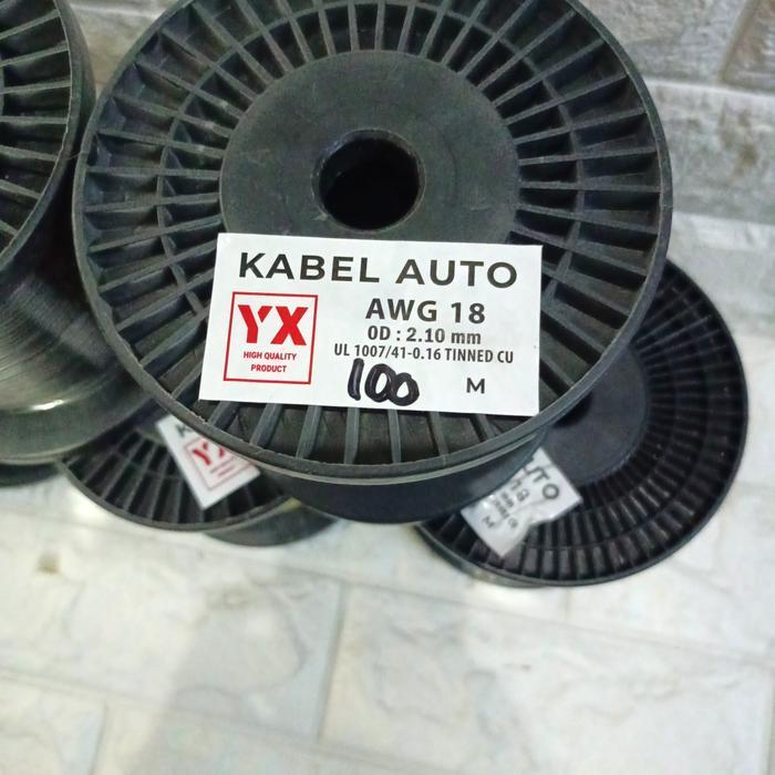 KABEL 18AWG TINNED CU SERABUT KABEL 18 AWG KABEL TUNGGAL PER METER