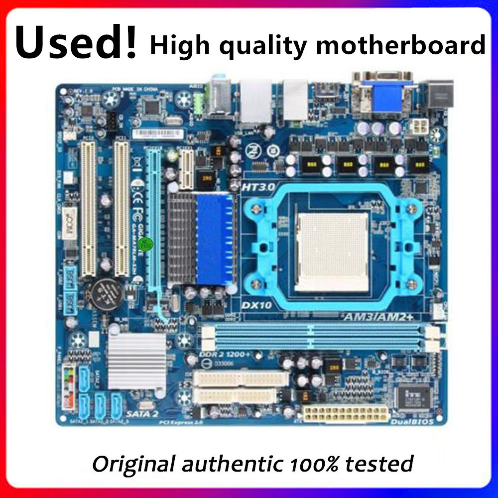For GA-MA78LM-S2 MA78LM-S2 Motherboard Socket AM2 DDR2 For AMD 760G 770 780G 880G Original Desktop U