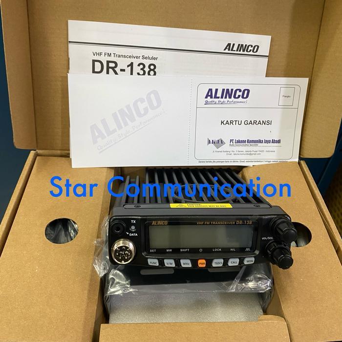 Alinco DR138 RIG Alinco DR-138 Pengganti DR135