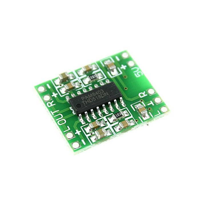 New kit amplifier class d pam8403 stereo