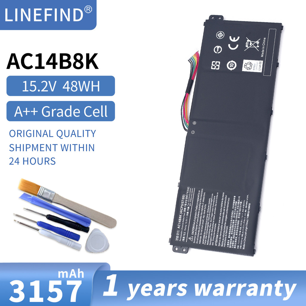Ac14B8K Battery For Acer Predator Helios 300 N17C1 Ph315-51 Ph315-52 G3-572 G3-571 N18Q13 Nitro 5