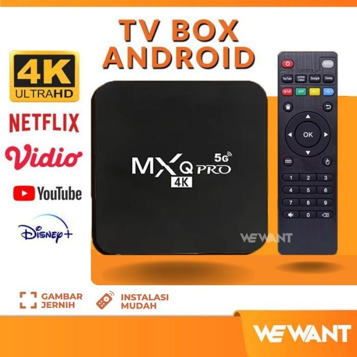 New WEWANT Android TV Box Digital 4k Televisi Receiver Wifi Pro Murah