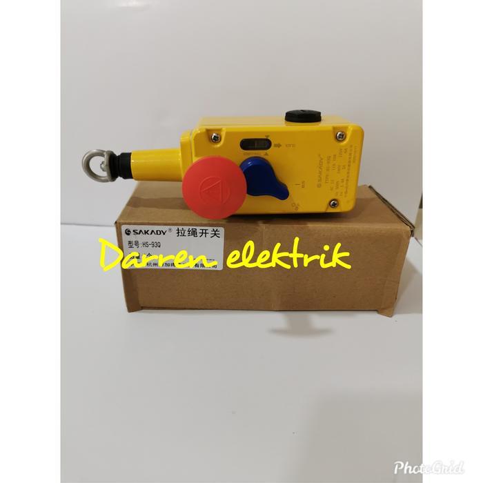 Rope Pull Switch Hs-93Q,2No+2Nc