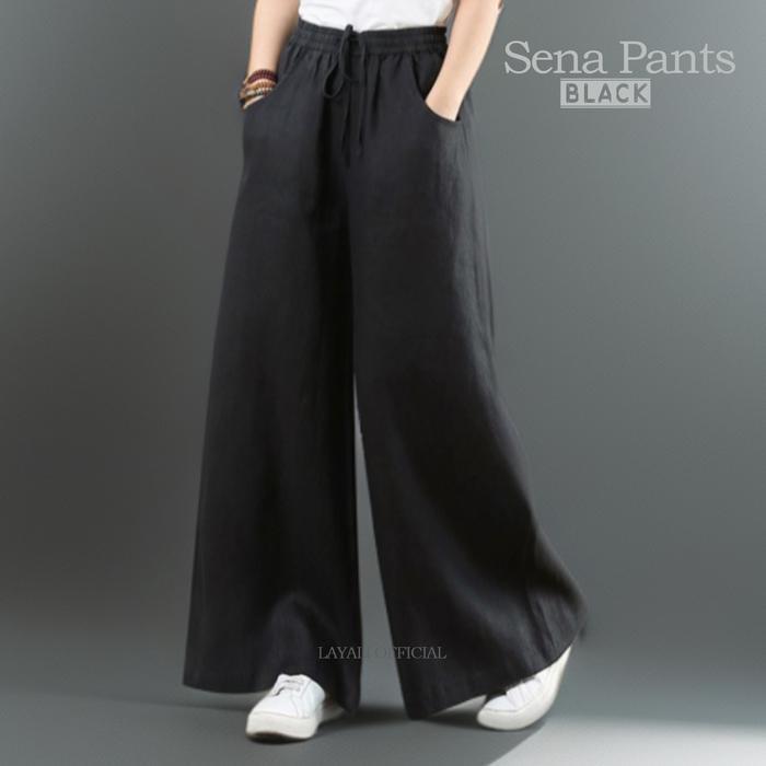 Layali - Celana Kulot Wanita Sena Linen by Layali