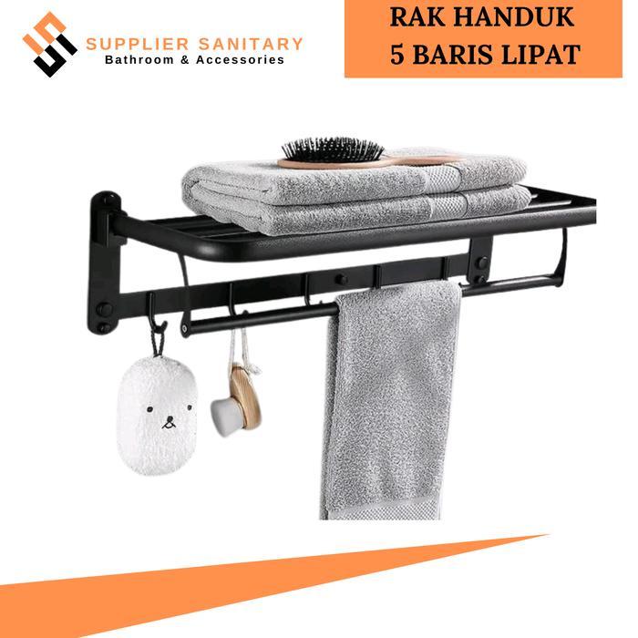 Ikea Home - Rak Handuk Lipat Stenlies/Jemuran Handuk/Gantungan Handuk