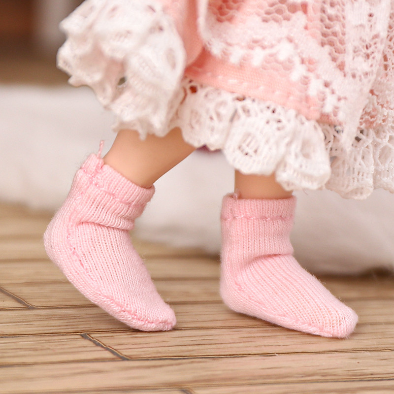 Ob11 Doll Socks Accessories Candy Short Doll Scoks Suitable for GSC Body, Ob11 1/12Bjd, Obitsu 11 Do