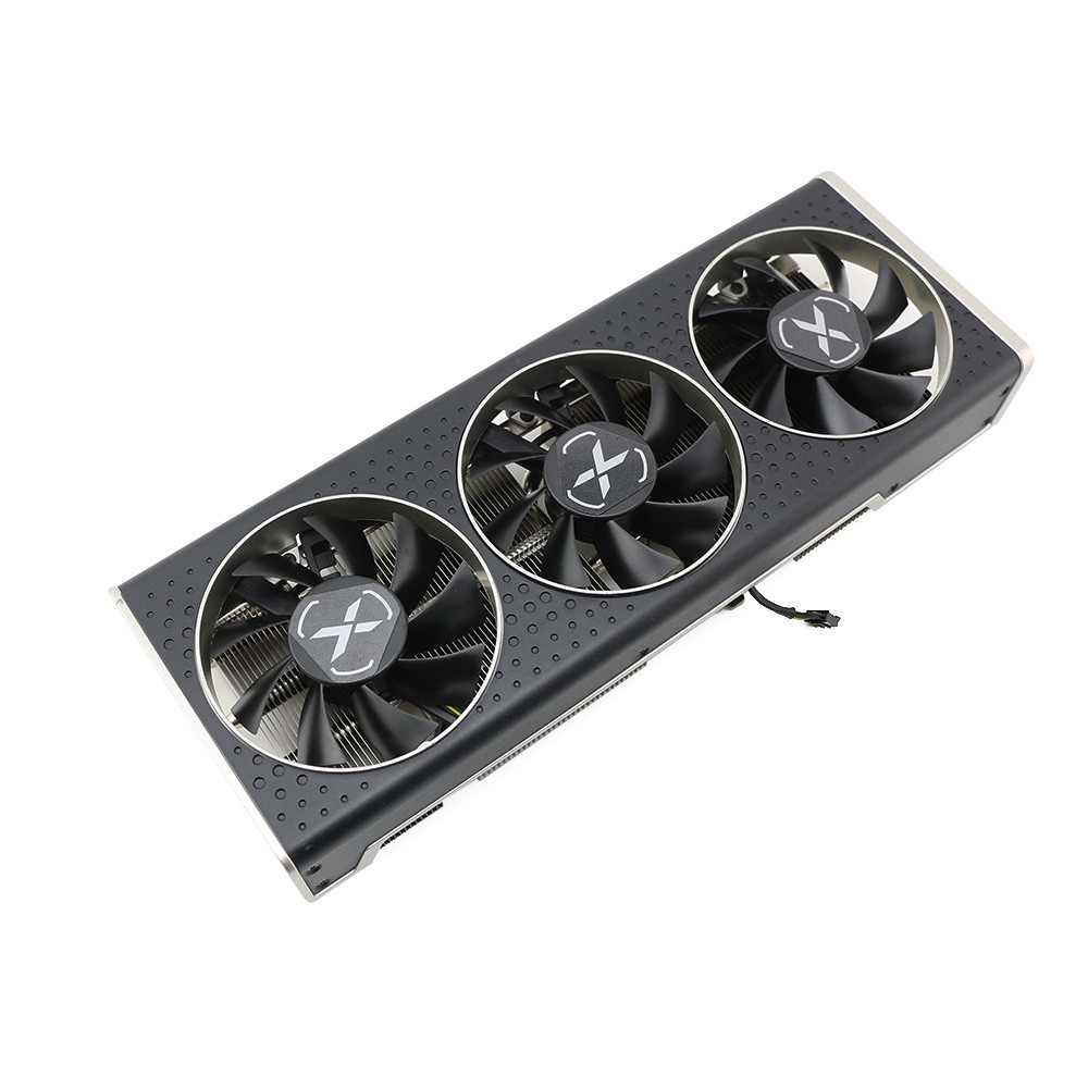 Video Card Heatsink Fan RX6600XT For XFX RX 6600 XT OC Graphics Card Replacement Heat Sink