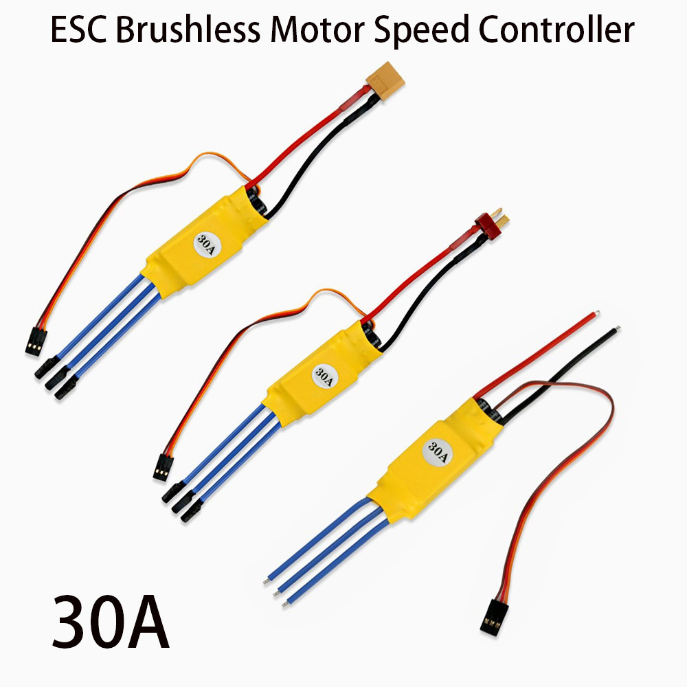 TERBARU XXD HW30A 30A ESC Brushless Motor Speed Controller RC BEC ESC T-rex F450 Helicopter Boat for