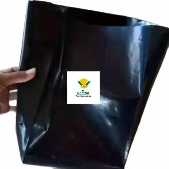 Lubis Gardening Polibag Plastik 40X40 Untuk Tanaman / Polibag Tebal / Pot Plastik Tebal