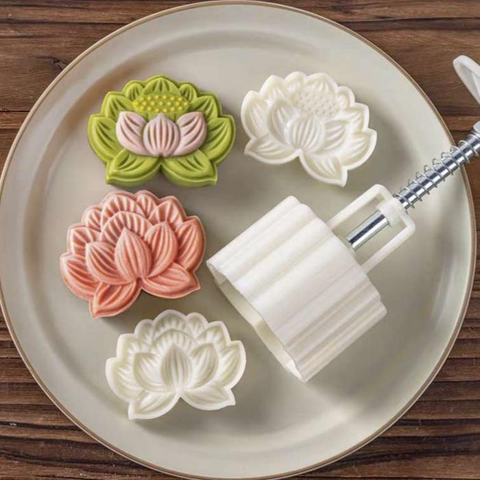 CETAKAN MOONCAKE 50GR/ CETAKAN KUE BULAN 50GR /CETAKAN KUE BULAN TERBARU