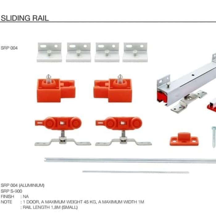 Sliding Door Rail SRP 004 PALOMA