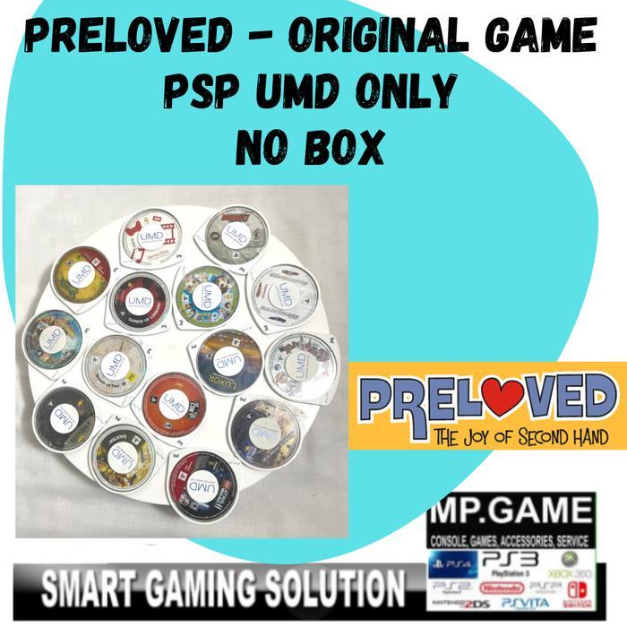 Preloved Game Original Kaset PSP UMD PSP banyak Judul No box