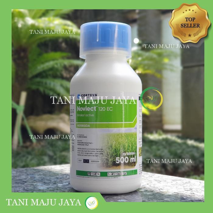 Herbisida Novlect 100/20EC 500 ml Corteva Obat Pembasmi Gulma Rumput Liar Tanaman Padi Grinting