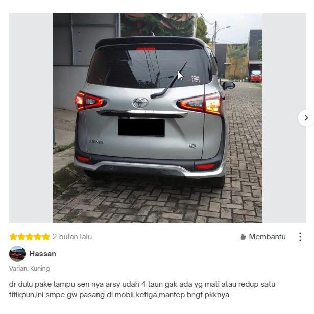 zzse- Lampu Sein Mobil T20 Kedip Cepat 7014 - Sigra Calya Brio Brv