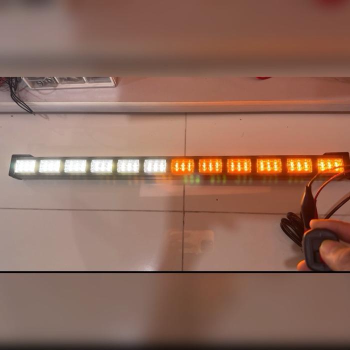 LAMPU PANEL ATAS LAMPU KACA DEPAN LAMPU ATAP TRUK MOBIL BUS 12-24 VOLT NYALA PUTIH KUNING