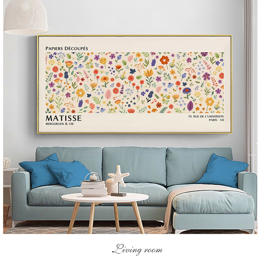 Henri Matisse Landscape Poster Henri Matisse Flower Canvas Painting Henri Matisse The Dance Canvas