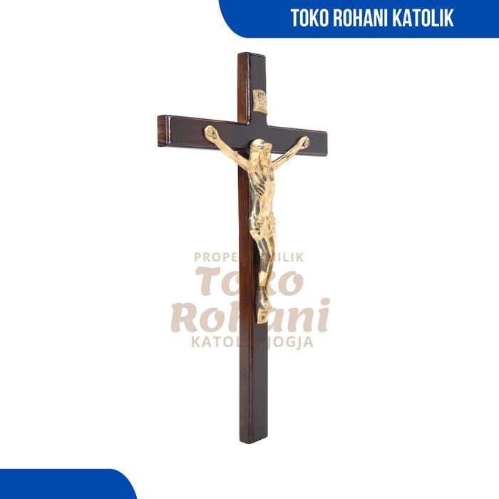Salib Gantung 40 Cm / Salib Dinding Katolik / Salib Besar