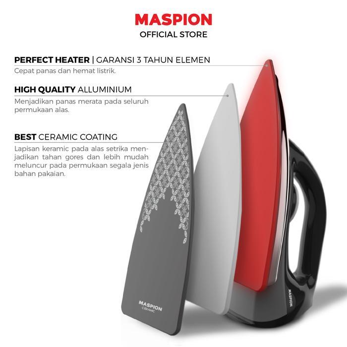 92ql- Maspion Setrika Automatic Iron Ceramic Ha-380