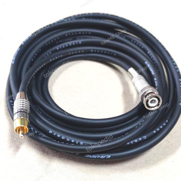 s2nu- Kabel Video Cctv Jack Bnc Male To Jack Rca Male