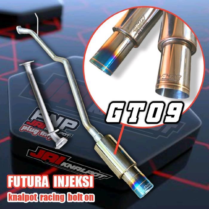 knalpot racing bolt on Futura injeksi & karburator