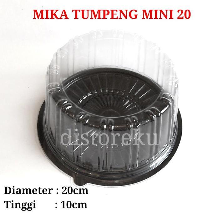 43uw- Mika Tumpeng Mini Ct 20 Mika Tumini Cake Tray Mika Kue Tart Bulat 20