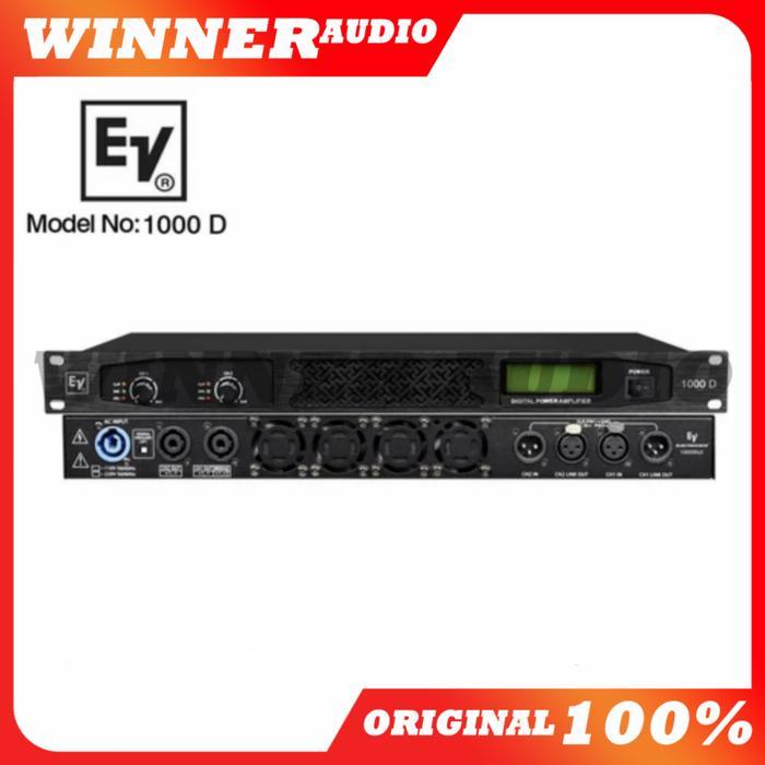 Amplifier Electro Voice 1000D Class D Digital 1000 Watt Original