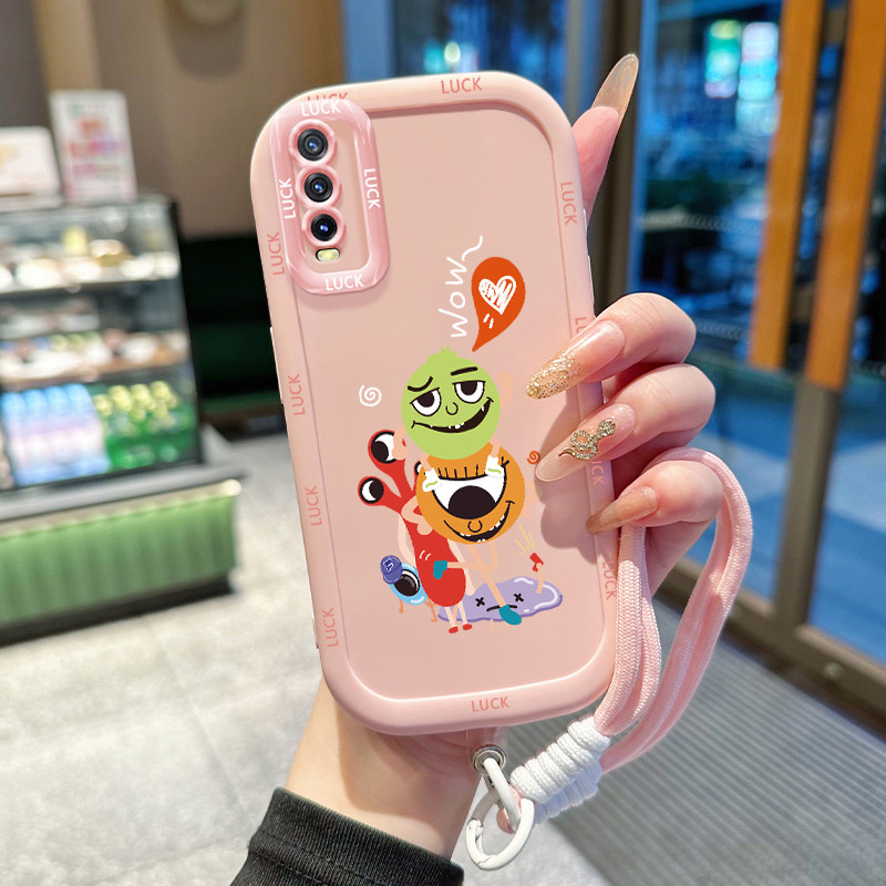 Casing Hp untuk VIVO Y20 Y20i Y20s Y20A Y20G Y12A Y12S Y11s Case Casing Raksasa pola Kesing HP Silik