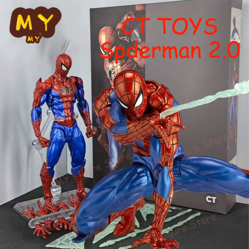 New CT Toys Spiderman 2.0 Figure Amazing Yamaguchi Spider-Man Agent Anti Spiderman 2.0 Action Figure