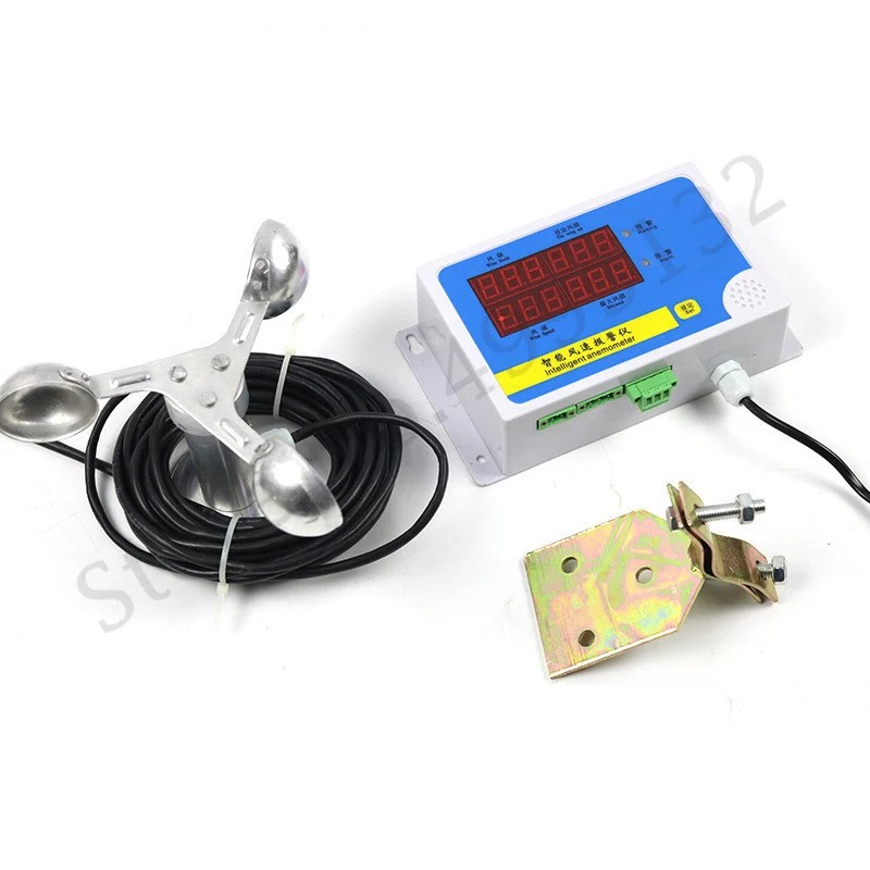 Ac220V Tower Crane Anemometer Alarm Tower Crane Wind Speed Sensor Anemometer