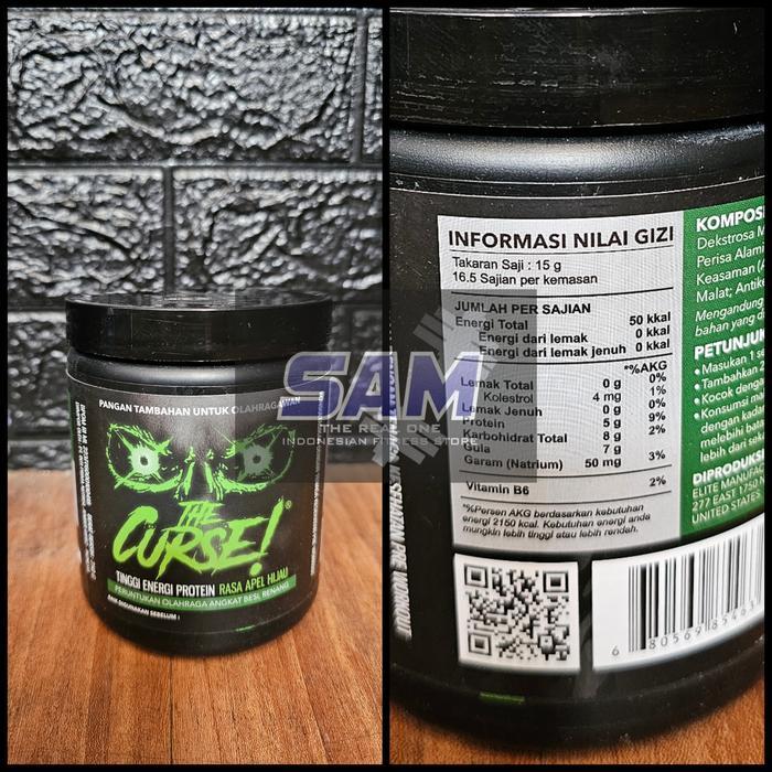 Ready Suplemen Fitness Jnx The Curse 50 Serving Pre Workout