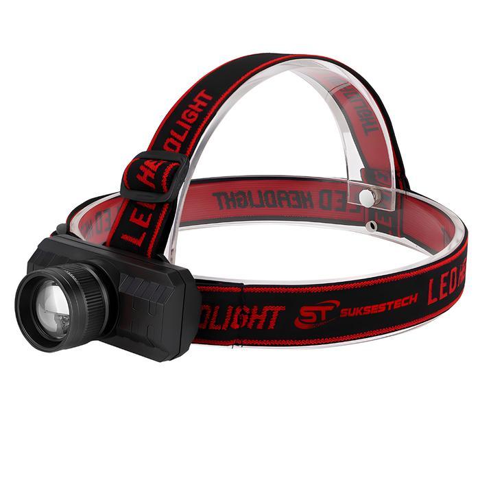 Kayak Outdoor - Suksestech Senter Kepala Headlamp Senter Gunung Headlamp Portable Charger USB