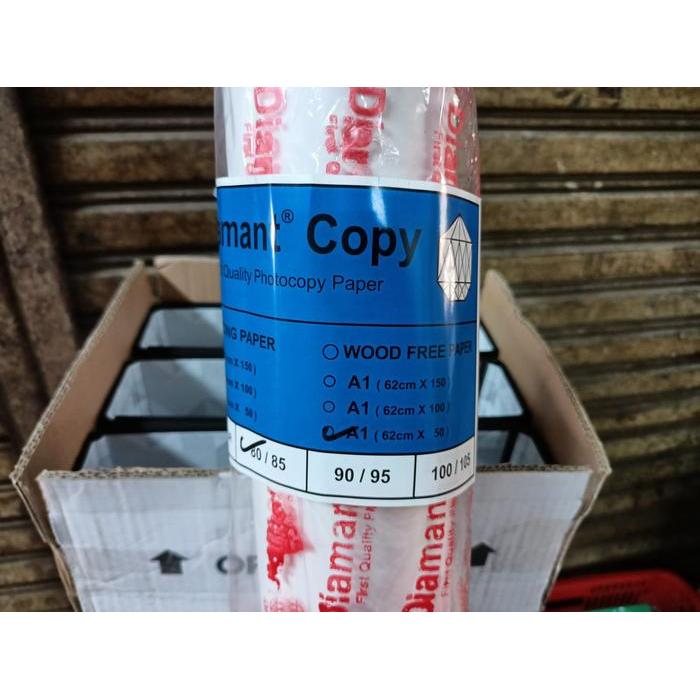 Lansungkirim- Kertas Kalkir A1 80/85Gr 50M Diamant