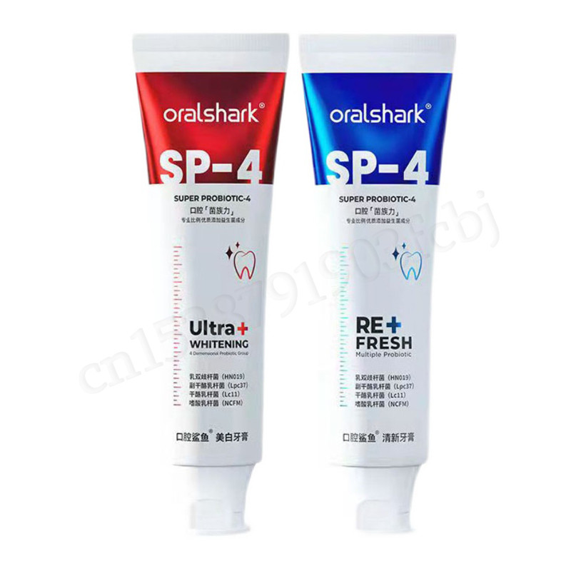 Oralshark Original SP4 Whitening Toothpaste Brighten White Teeth
