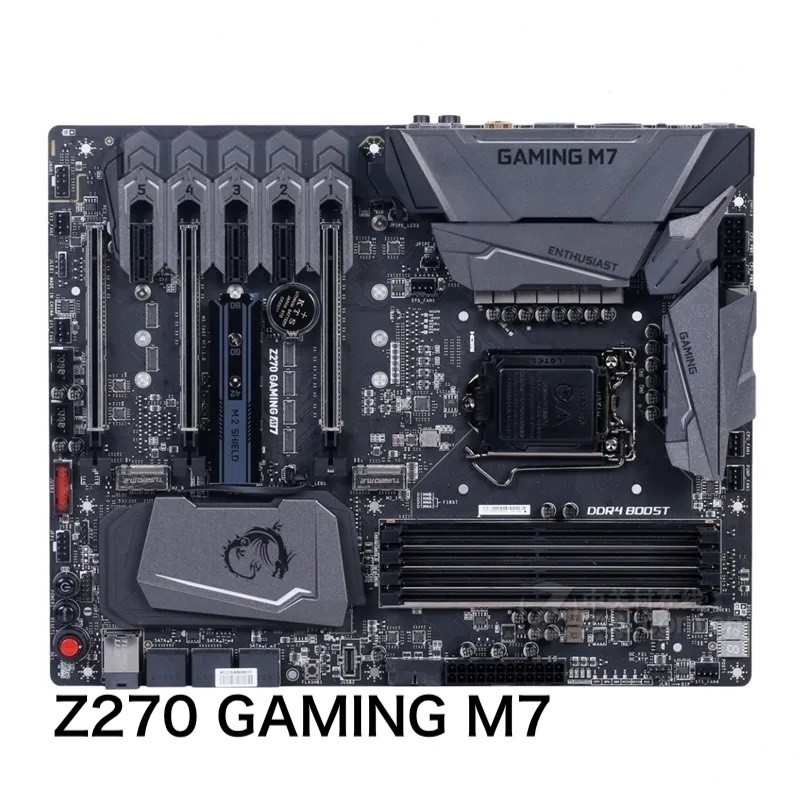 For MSI Z270 GAMING M7 Desktop Motherboard 64GB LGA 1151 DDR4 ATX Mainboard 100% Tested OK Fully Wor