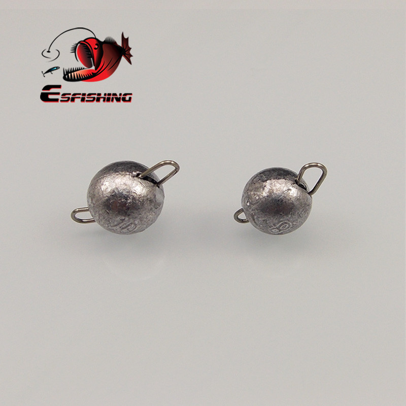 ESFISHING Head 4g 6g 8g 10g Sinker head Soft Lure Hook Cheburashka Sinker Texas Fishing Tackle Accos