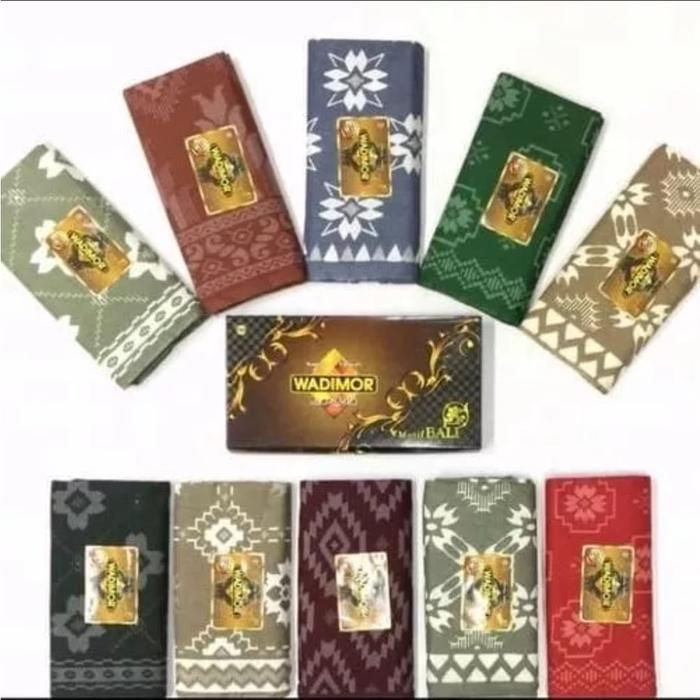 1ysl- Kain Sarung Wadimor Premium Original Motif Bali