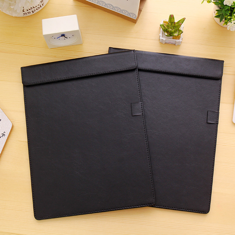 MIRUI Signature Folder Board Leather Writing Pad Hotel Conference Padfolio Leather Manager filing pr