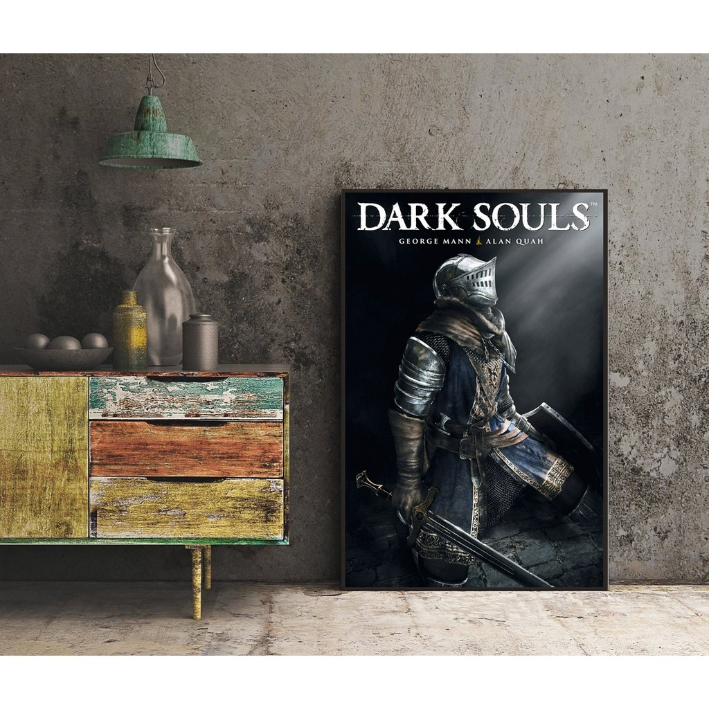 Dark Souls 3 RPG Video Game Artwork Comic book cover Poster