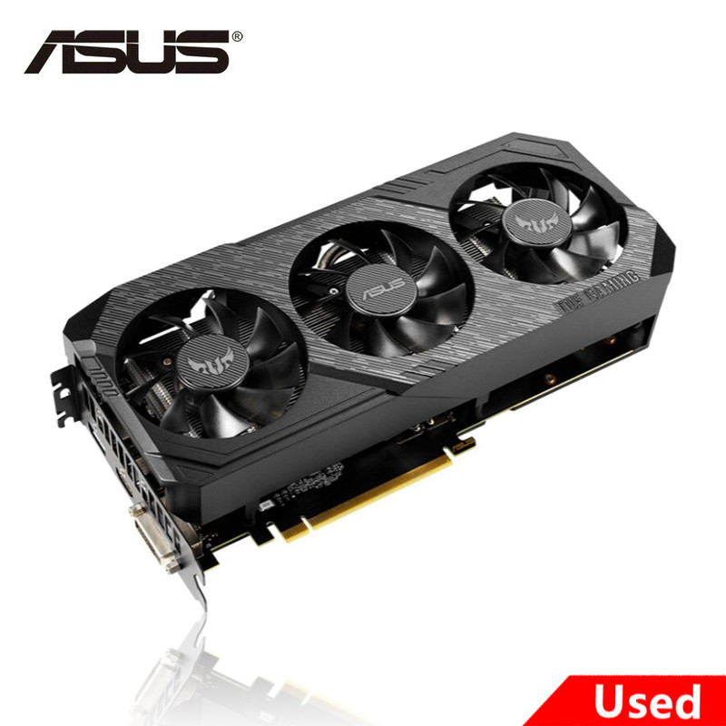 Used ASUS TUF3 GTX 1660 super 6GB GAMING Video Cards GPU Graphic Card GTX 1660S 6G