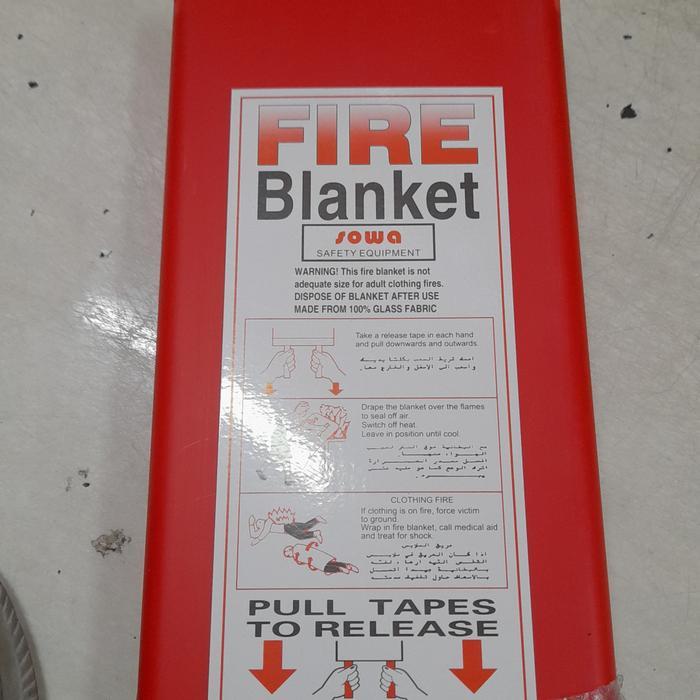 fire blanket 1,2 x 1,8