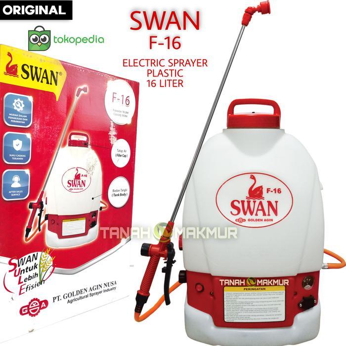 SWAN F16 ELEKTRIK SPRAYER SEMPROTAN ALAT SEMPROT PERTANIAN KEBUN HAMA